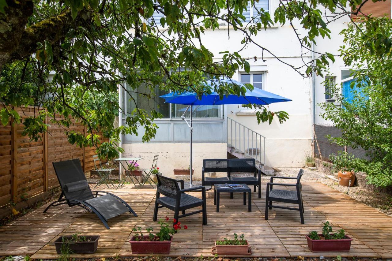 Le Coquet Chez Maguy Maison De Ville Avec Jardin Besançon Exterior foto